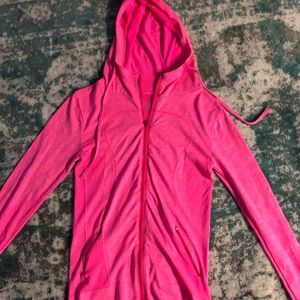 Pink Lululemon hoodie